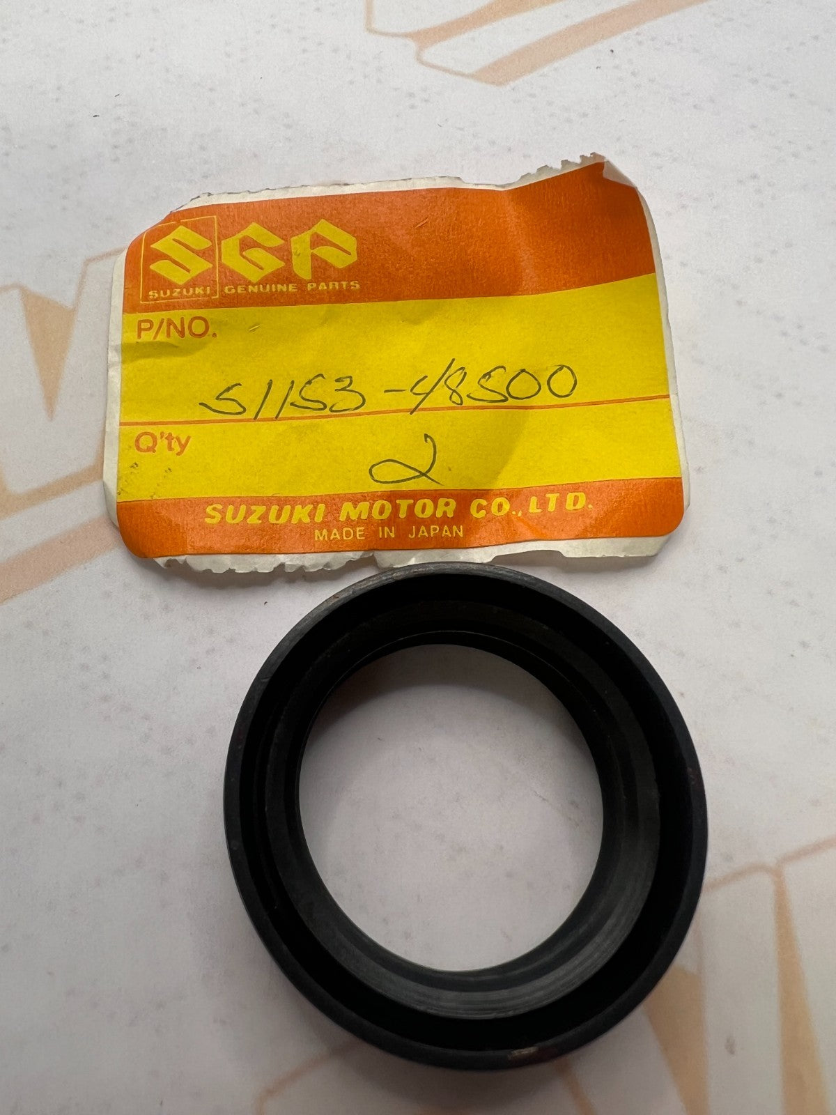 NOS Suzuki Front Fork Oil Seal 51153-48500