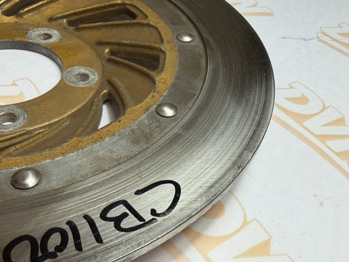 Honda OEM Left Front Brake Disc 1981-82 CX500 1983 CX650 CB1100F 45220-MC7-000