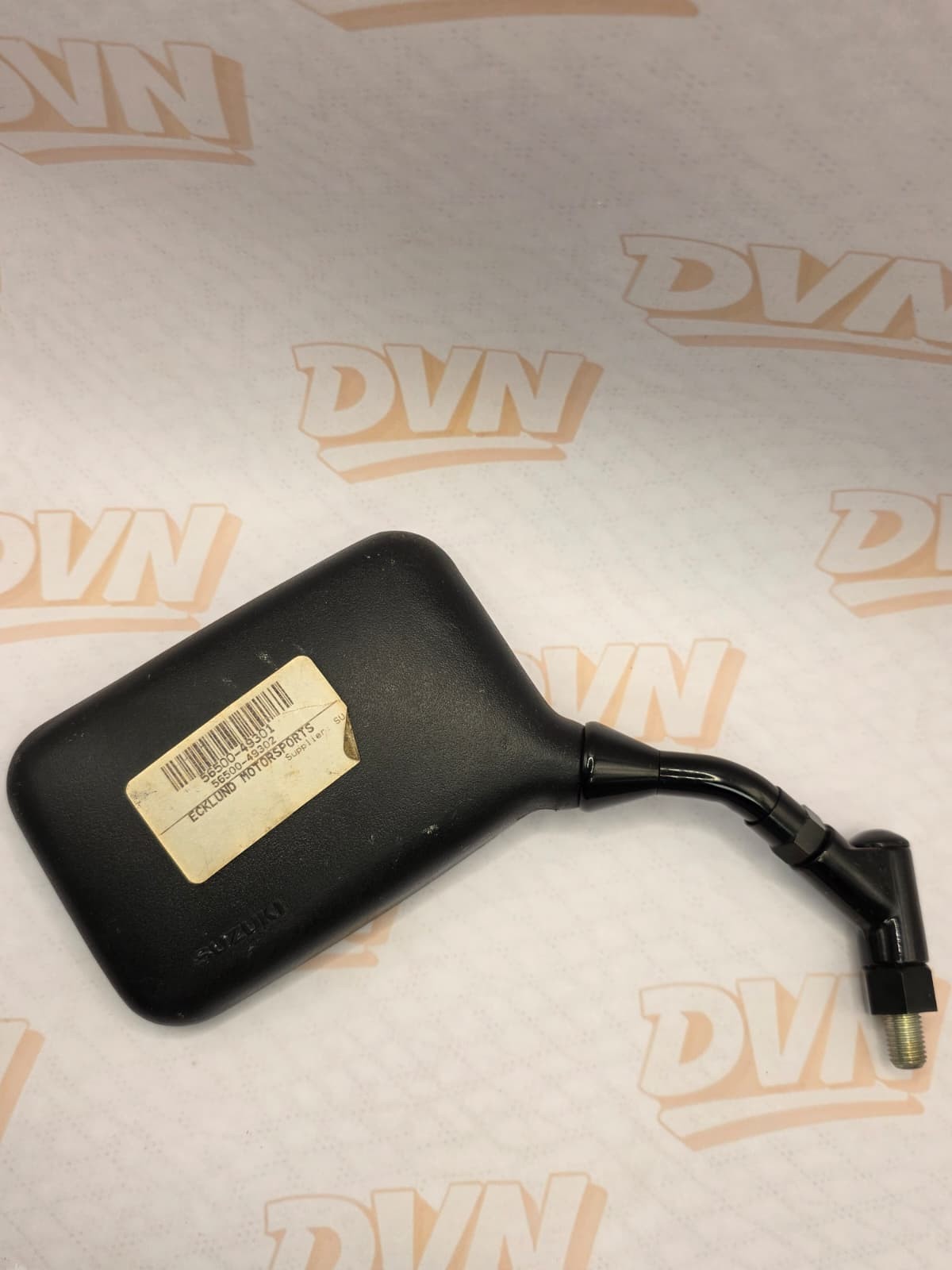 Suzuki Mirror 56500-49301 Black 5”x3.25” Motorcycle