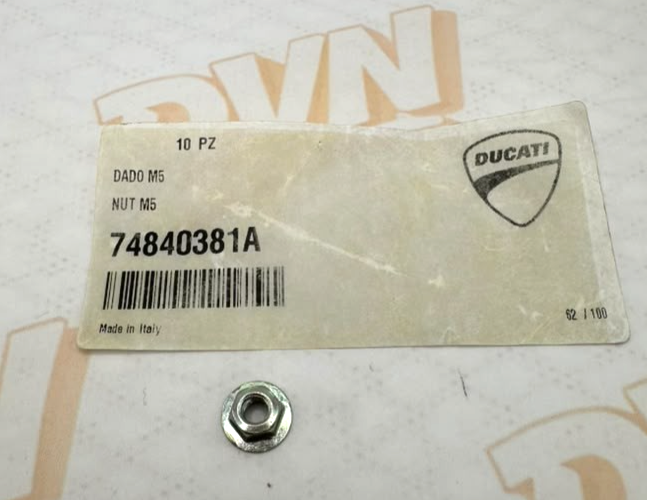 DUCATI NUT M5 74840381A