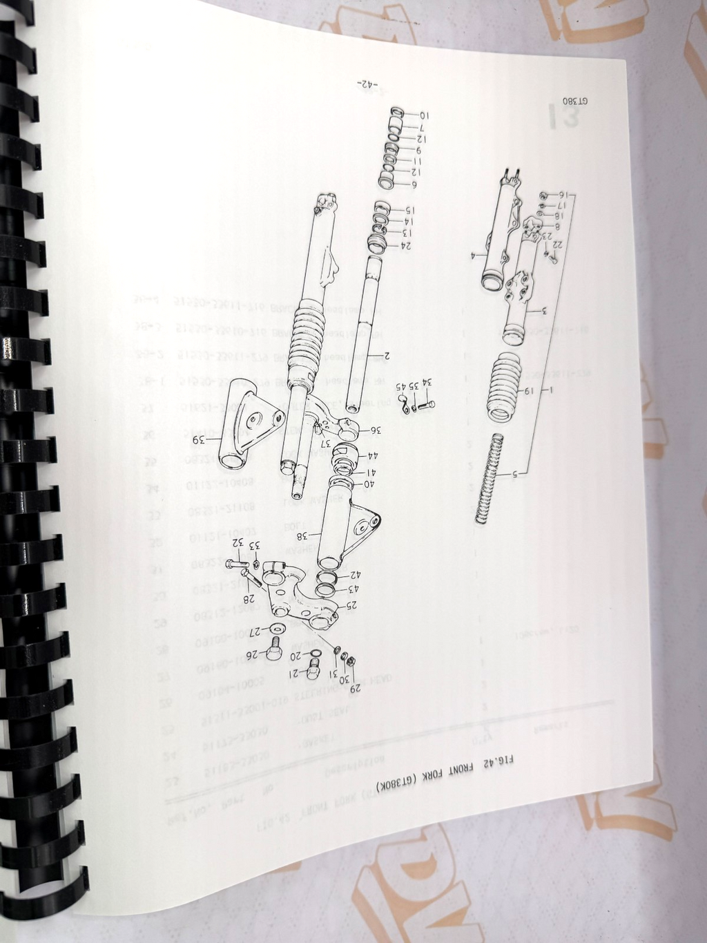 Suzuki GT185 parts and service manual 1973-1977