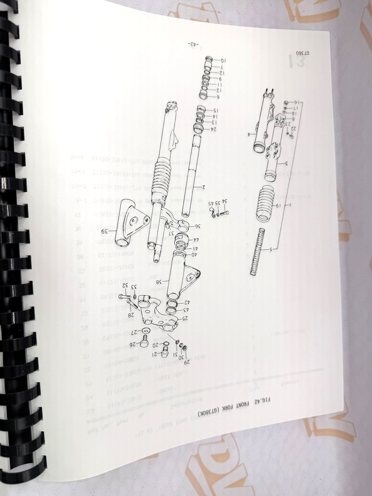 Suzuki GT185 parts and service manual 1973-1977