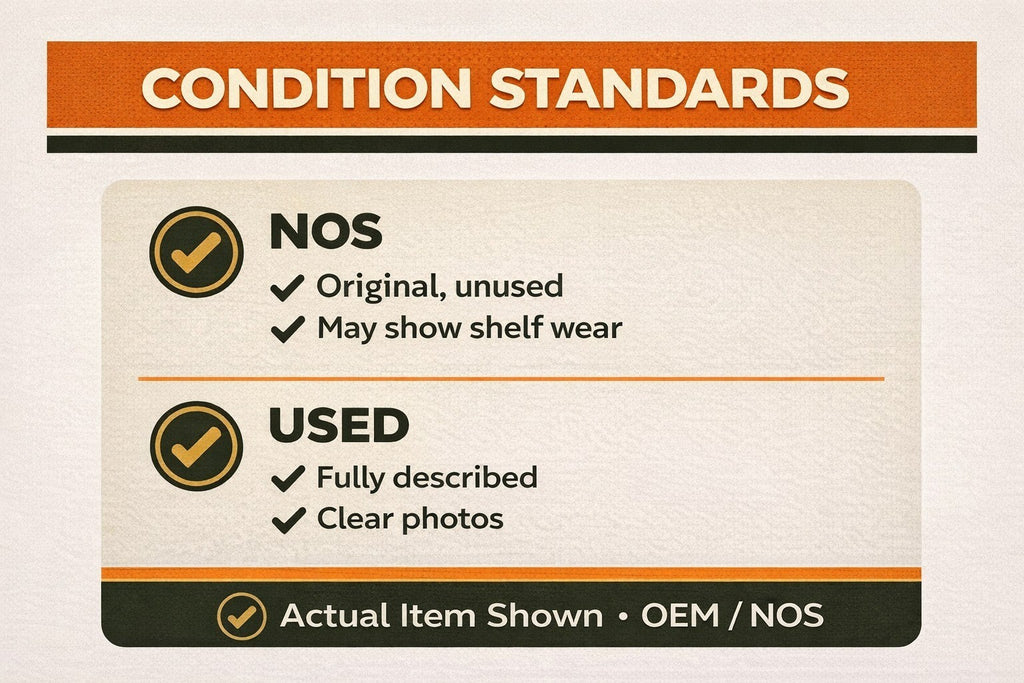 NEW Genuine OEM Kawasaki NOS Retainer 12009-007
