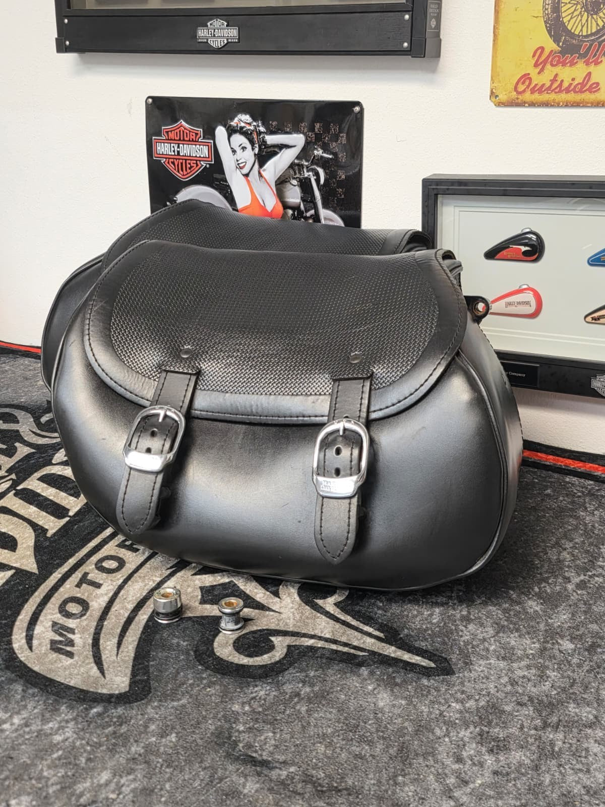 Harley-Davidson 05 Heritage Softail Springer Classic Saddlebags FLSTS 90058-05