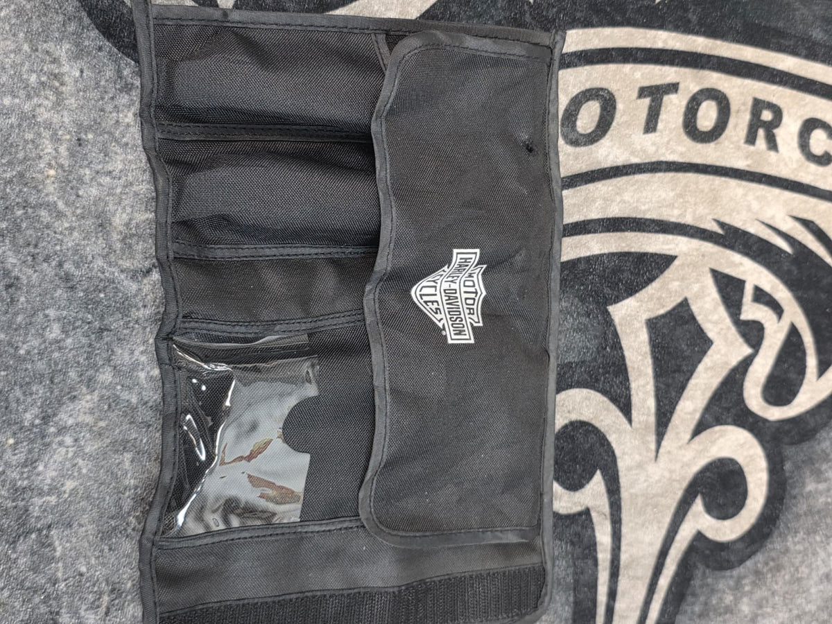 Harley Davidson roll up tool kit w/ Tools Kit