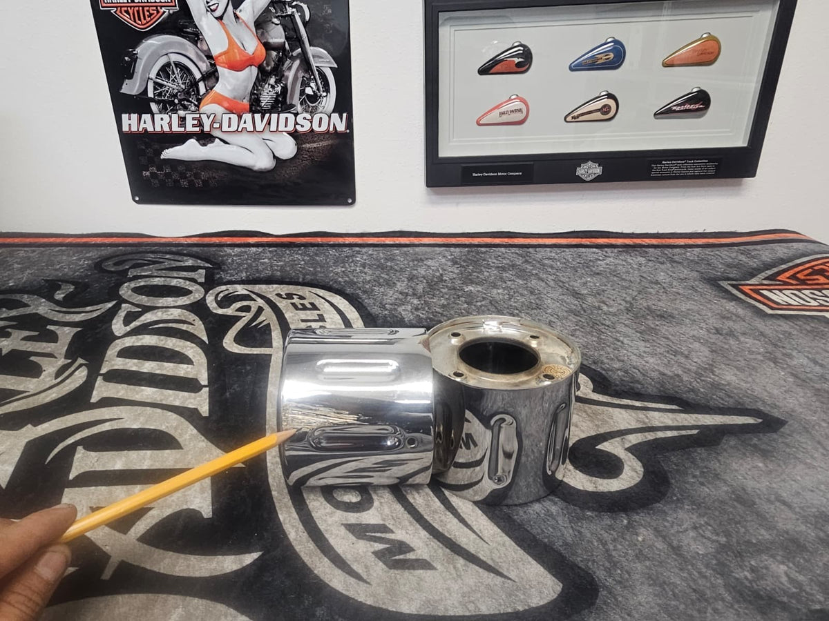 Harley Davidson CHROME  End Cap Set 65100016