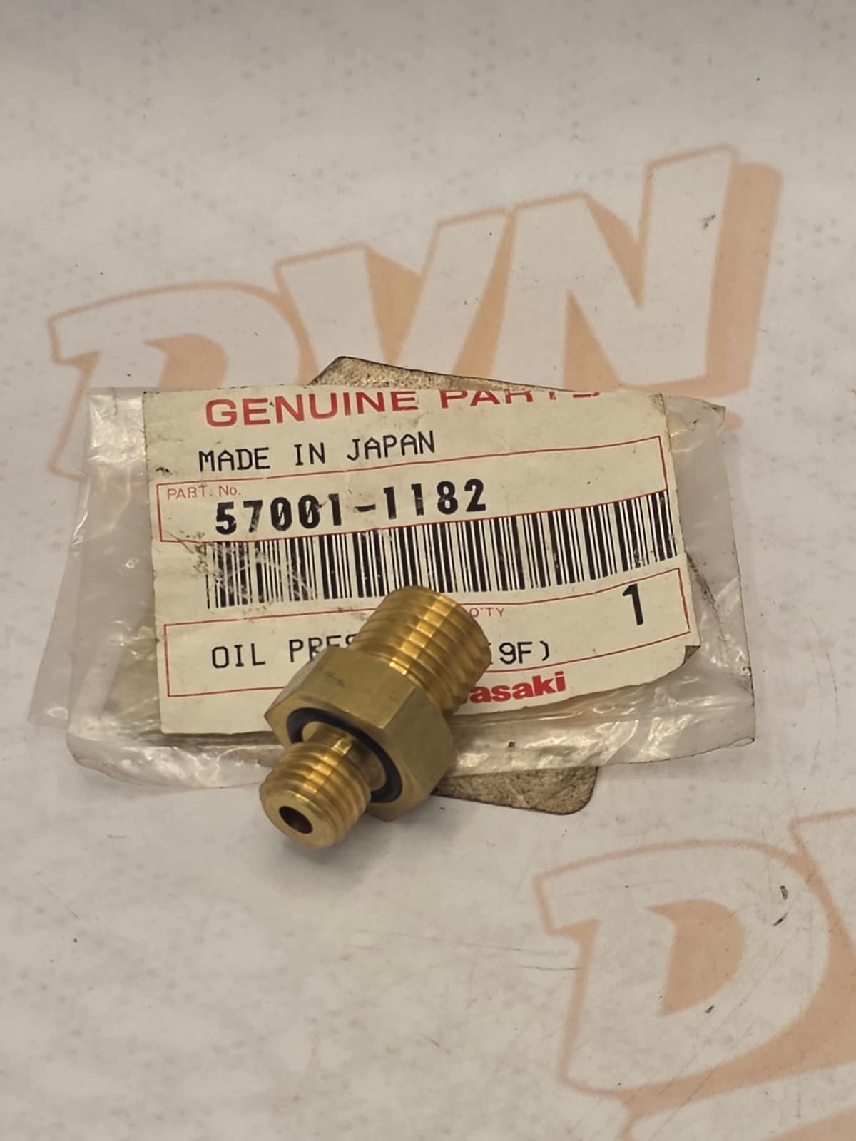 Kawasaki OEM Oil Pressure Gauge Adapter 57001-1182