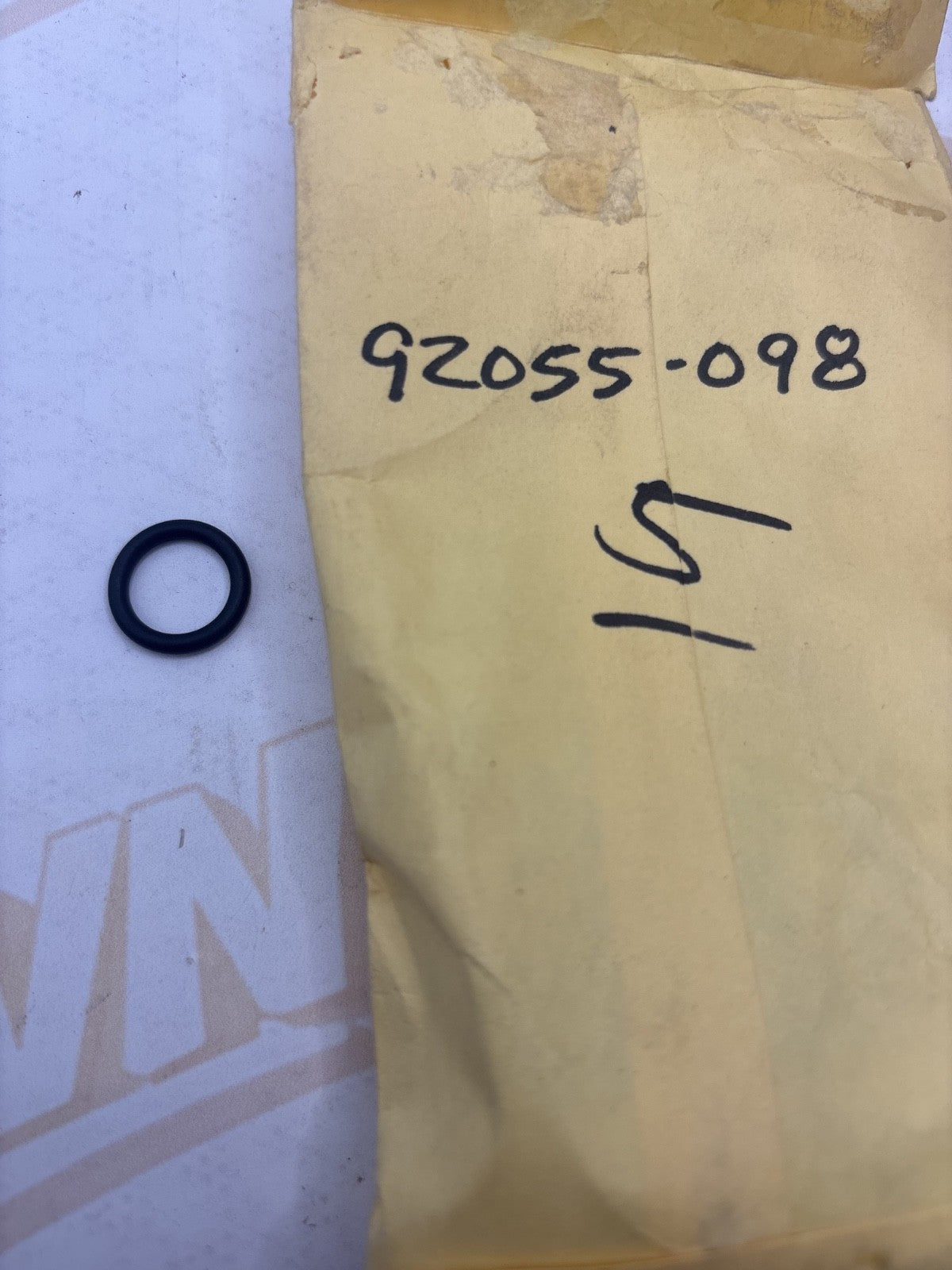 Kawasaki KL KLT KLX KX KLF KVF Filter Case O-Ring OEM 92055-098