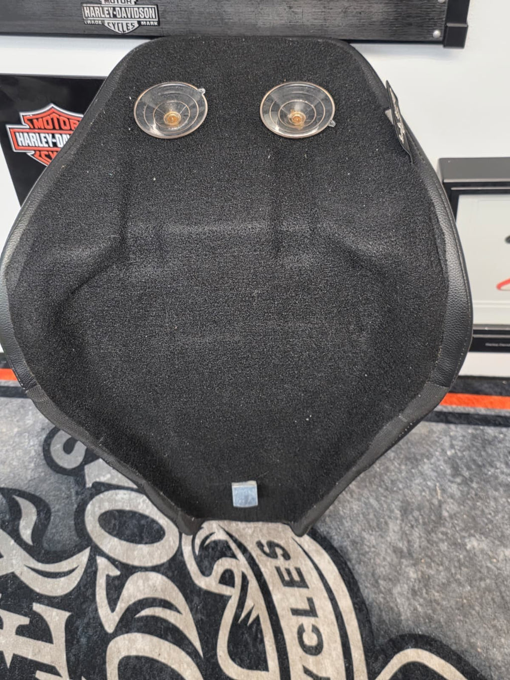 09 SPRINGER CVO  Solo HARLEY DAVISON Flame Seat (DANNY GRAY)