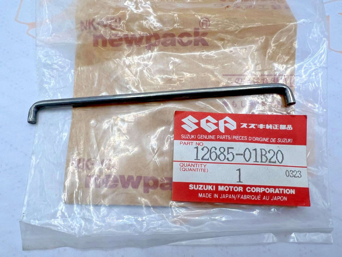 Suzuki NOS OEM 12685-01B20 RM125 Exhaust Valve Control Rod RM 125 86/88