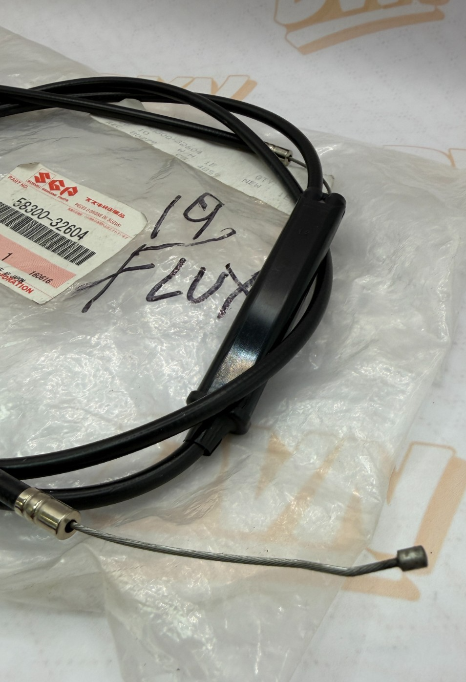 Suzuki TS400 Throttle Cable Assembly OEM Genuine 1973-1976 58300-32604