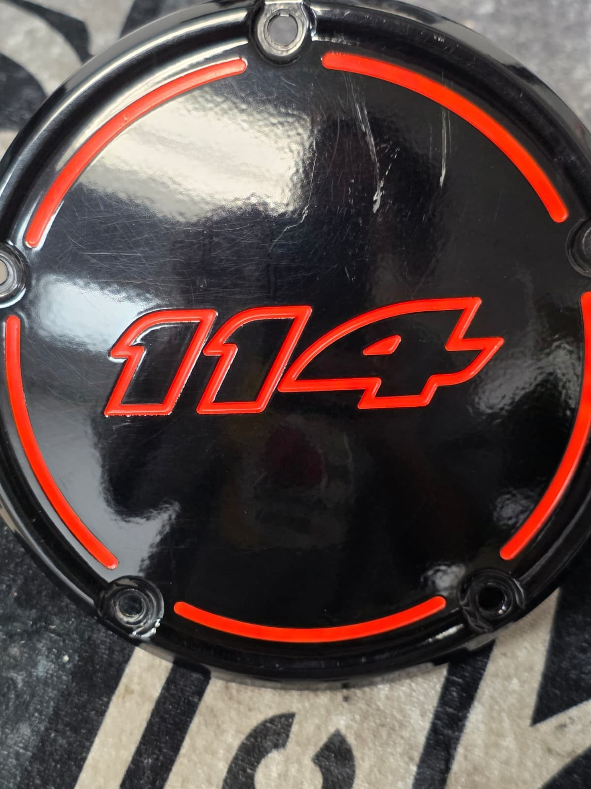 114 DERBY COVER  Harley SOFTAIL MILWAKE EIGHT   18 -LATER MODELS