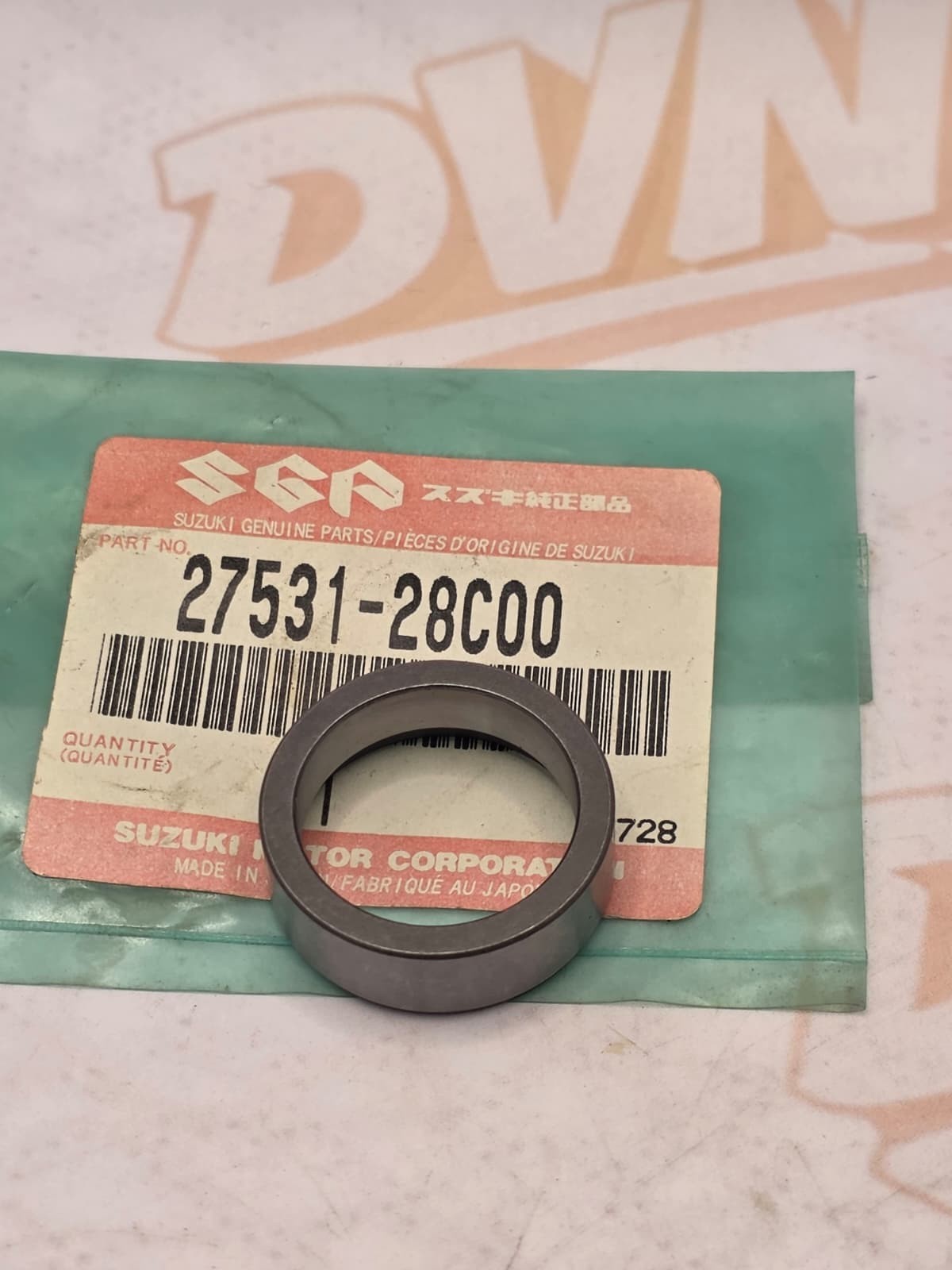 NEW OEM Suzuki Engine Sprocket Spacer 27531-28C00 RM250 / RMX250 AHRMA