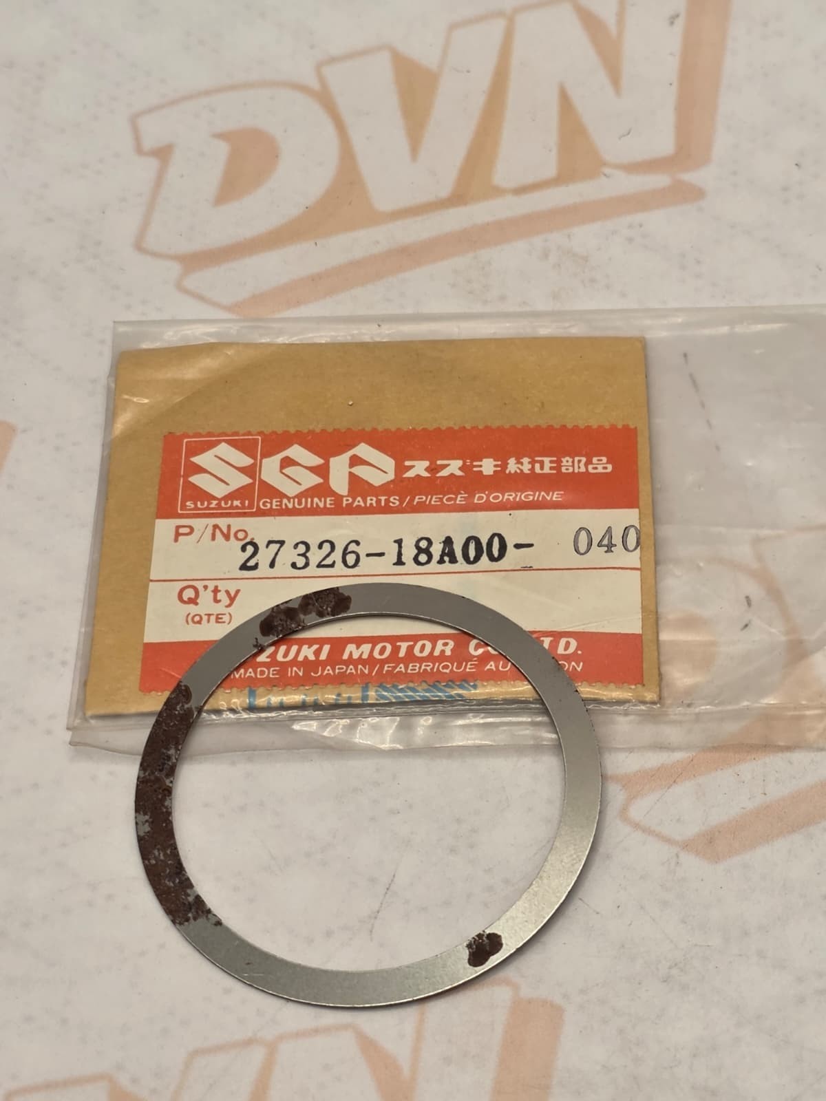 NOS OEM Suzuki 27326-18A00-040 Shim Gear Final Drive LT230