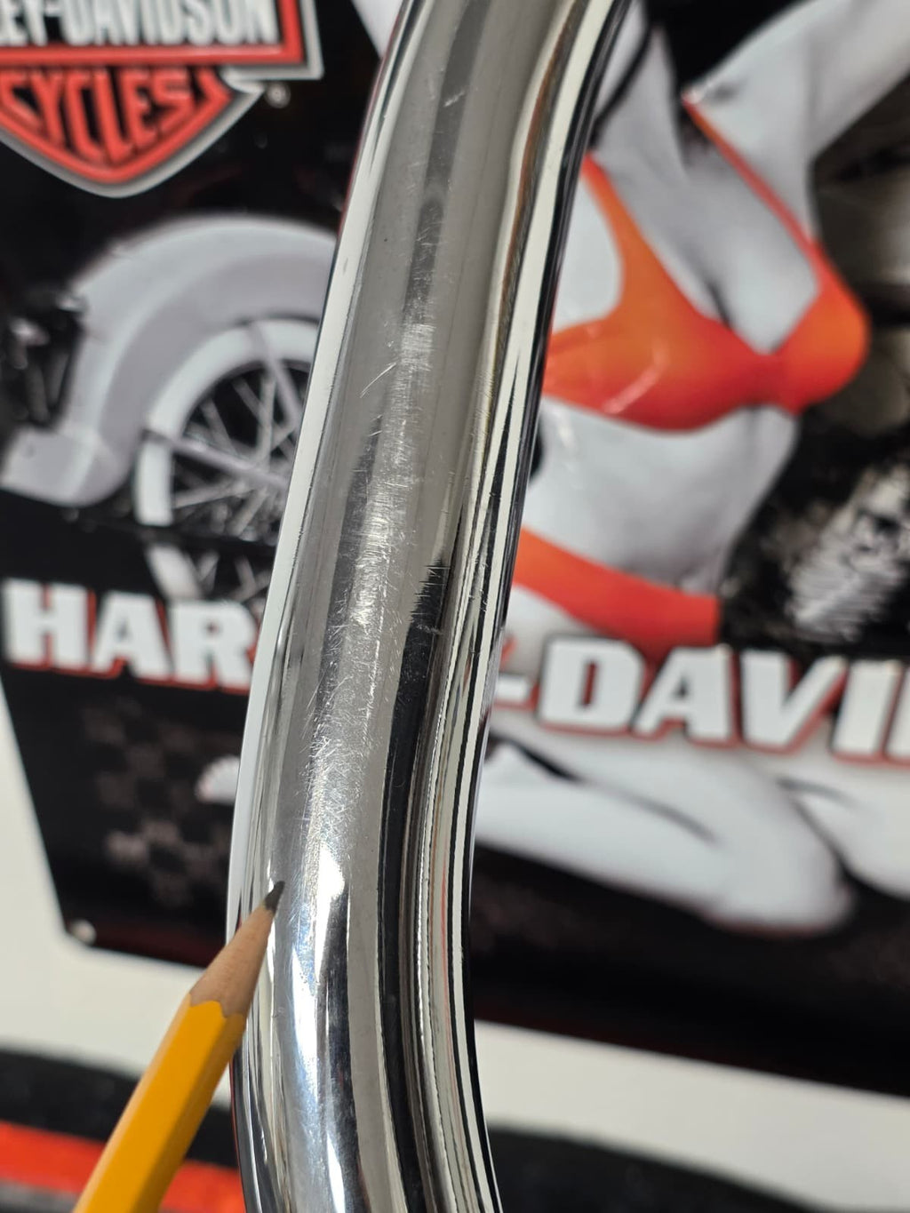 00-2003 Harley  DAVISON Softail Engine Guard Crash Cage Bar  CHROME
