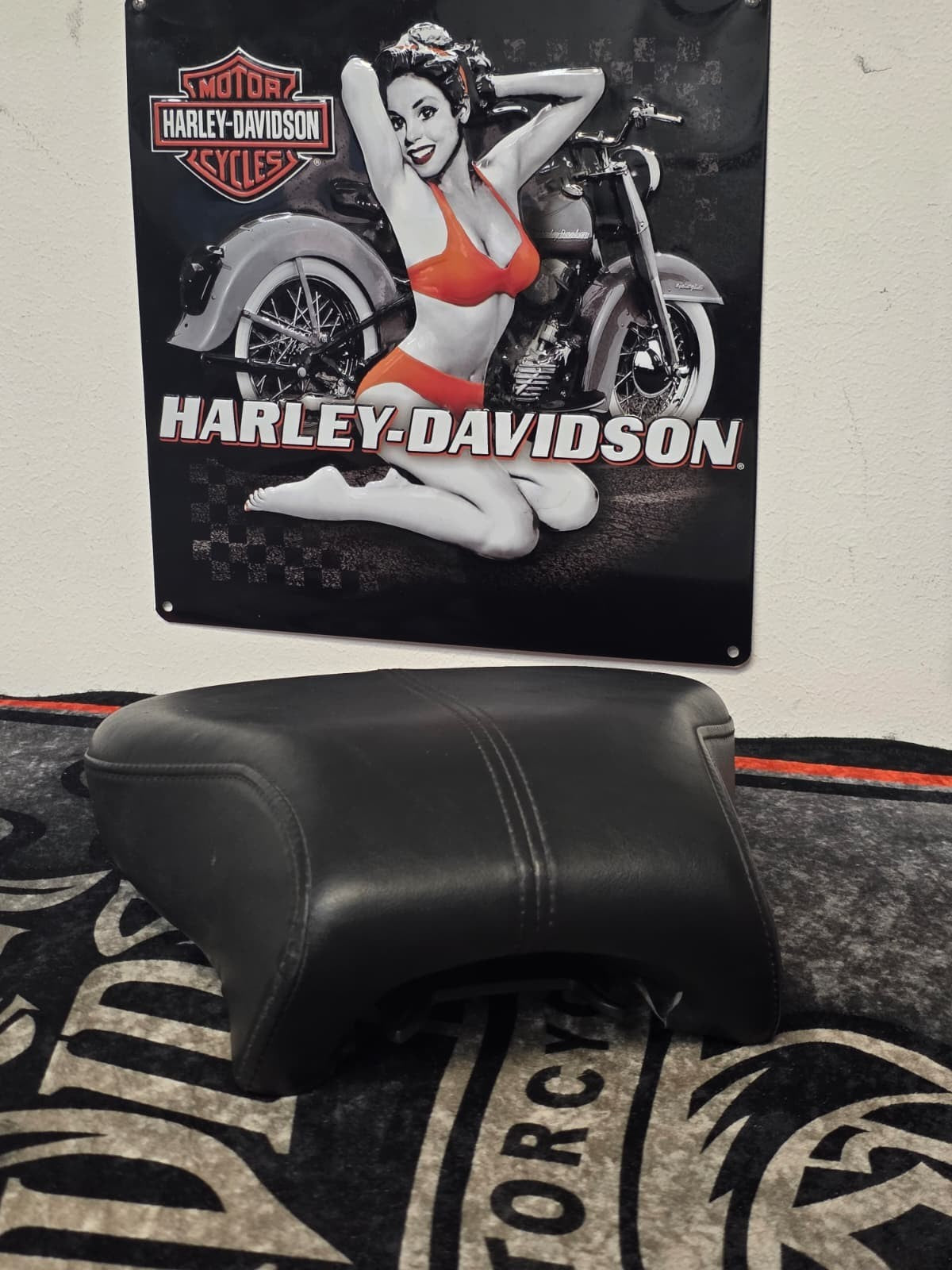 05-17 Harley-Davidson Heritage,deluxe,Softail models Passenger Pillion Seat OEM
