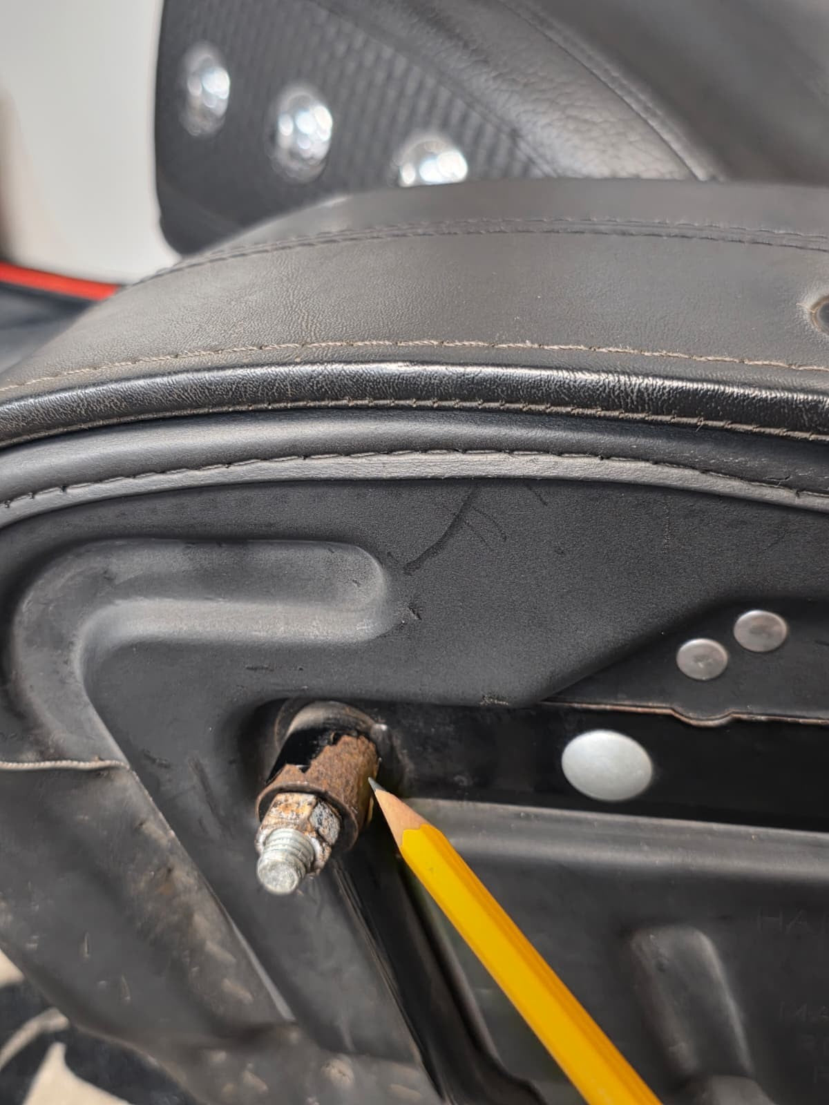Harley-Davidson FLSTN Softail Deluxe OEM Locking Rigid Leather Saddlebags