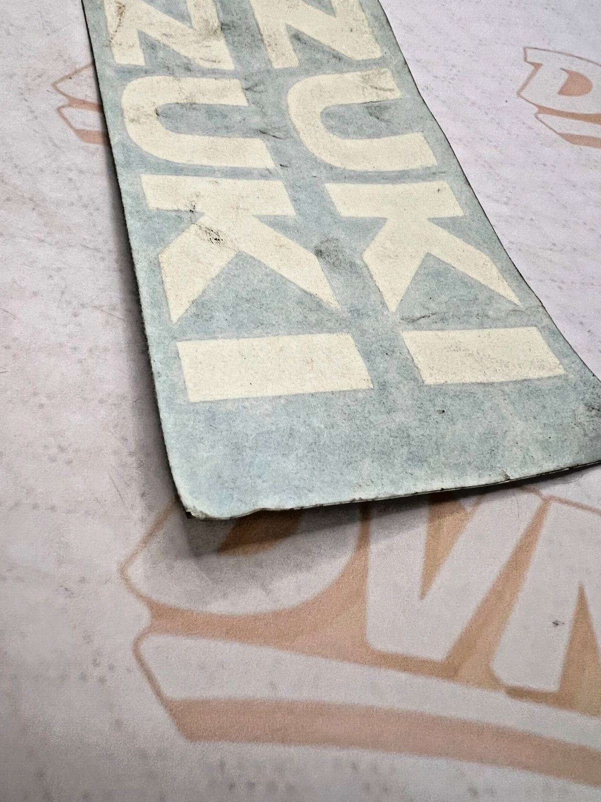 suzuki NOS OEM decal sticker for motorcycle