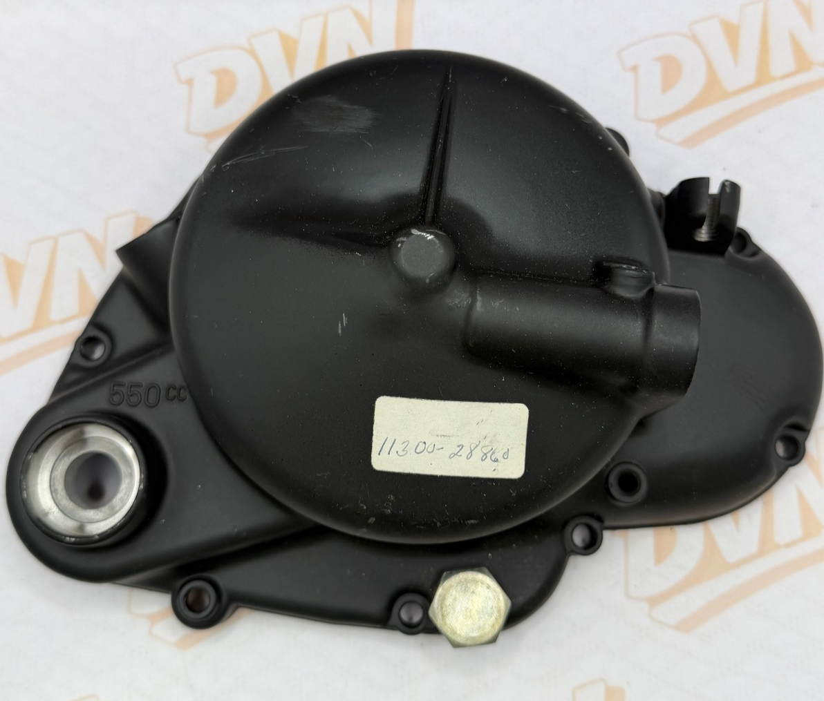 NOS 1975 Suzuki TC125 OEM Clutch Cover Engine Side Cover Assy 11300-28860