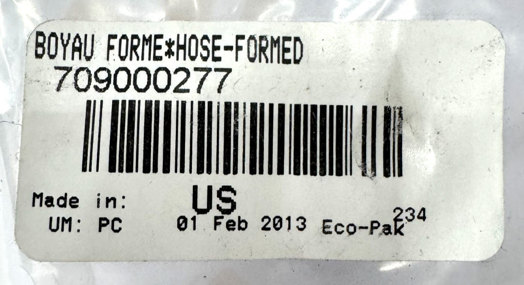 Can-Am Formed Fuel Hose OEM Part - 709000277