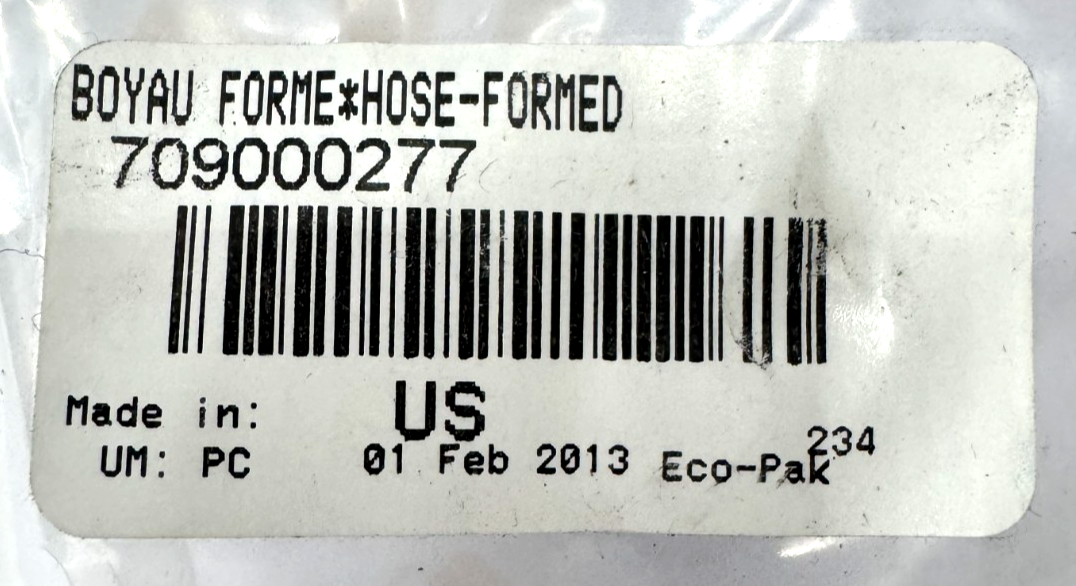 Can-Am Formed Fuel Hose OEM Part - 709000277