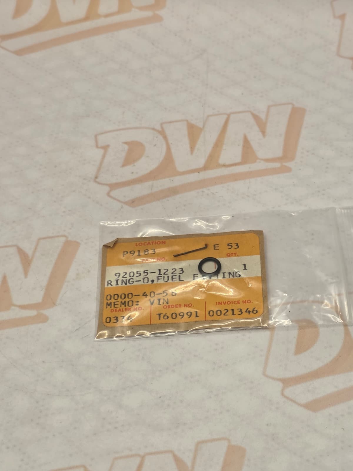 1 NOS Genuine Kawasaki EL EN EX JF JS ZG ZL ZX Factory O-Ring NEW OEM 92055-1223