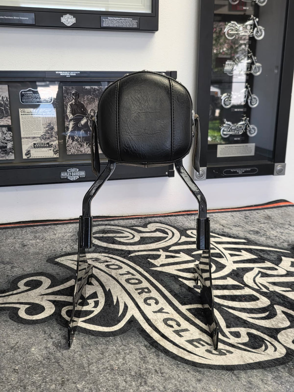 FXSTS Harley-Davidson Springer Softail 93-99 TALL Sissy Bar Backrest Black