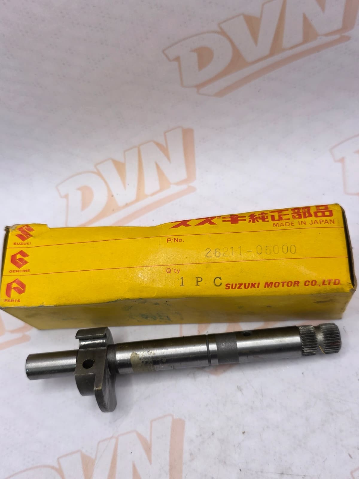 Suzuki MT 50 TS 125 185 Kickstart Shaft Genuine 26211-05000