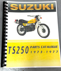Suzuki TS250 Part Manual 1973-1977