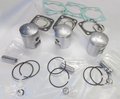 Suzuki GT380 .50MM  OVERSIZE PISTON AND RING SET  1972-1977 with  gaskets