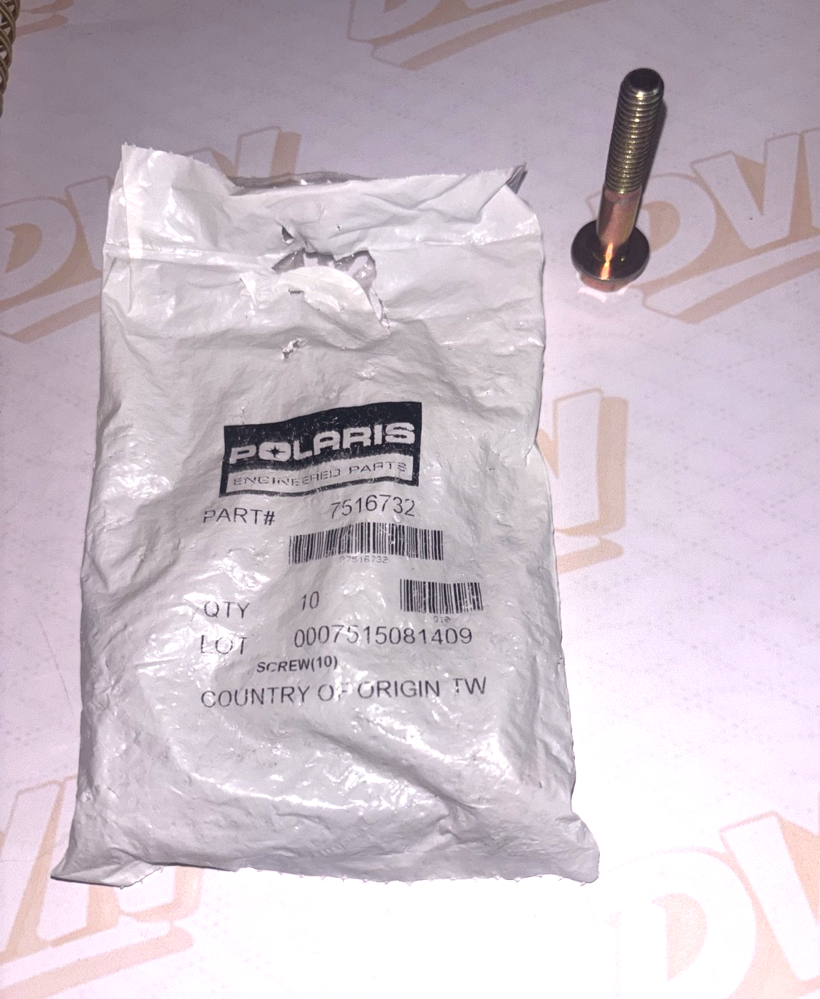 NOS Polaris Screw, 7516732