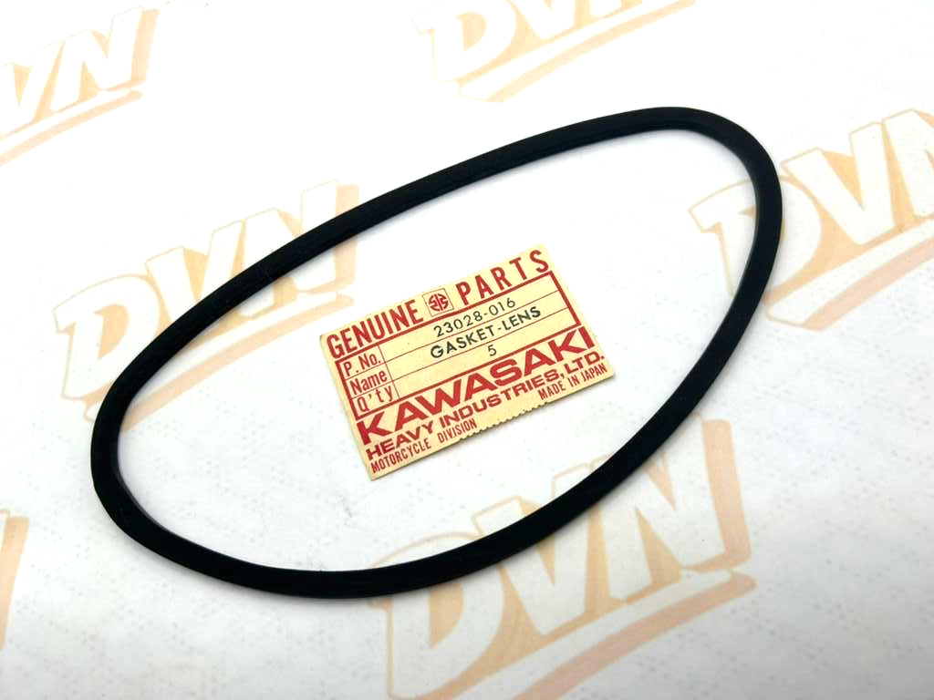 Kawasaki NOS NEW 23028-016 Tail Lamp Light Lens Gasket H1 H2 S2 F3 F4 F5 F7 F9