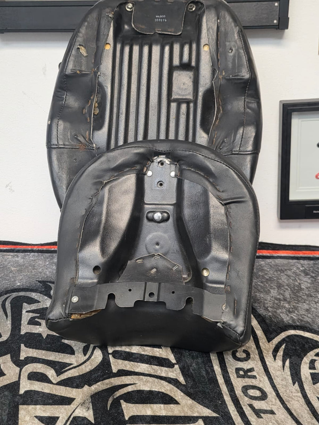 97-07 Harley DAVIDON TOURING MODELS FLHR ROAD KING PASSANGER AND DRIVER SEAT
