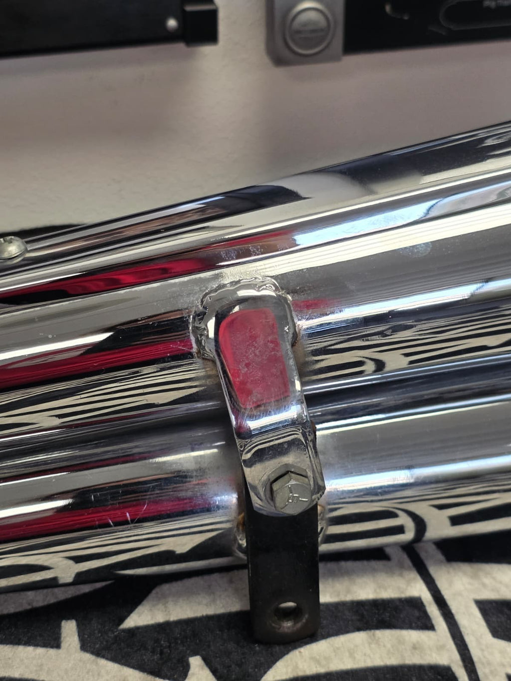 Vintage Hooker Exhaust For 84-99 Harley softail BAD BOY