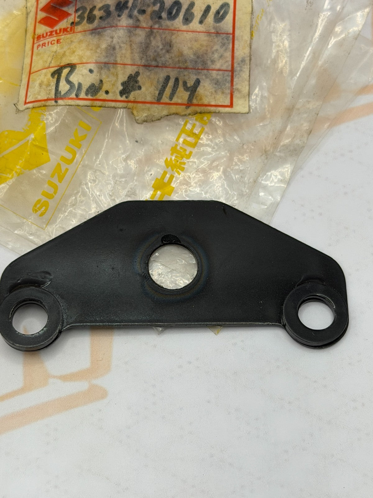 NOS OEM Suzuki Turn Signal Pilot Lamp Bracket 1971 TC120 36341-20610