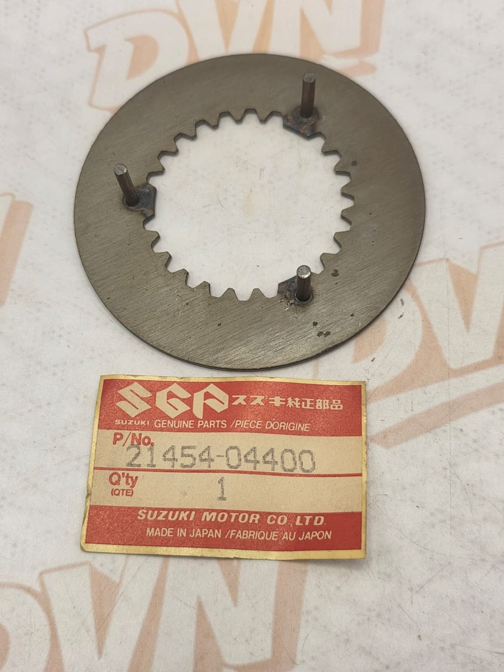 Suzuki OEM Part 21454-04400 PLATE,CLUTCH INNER