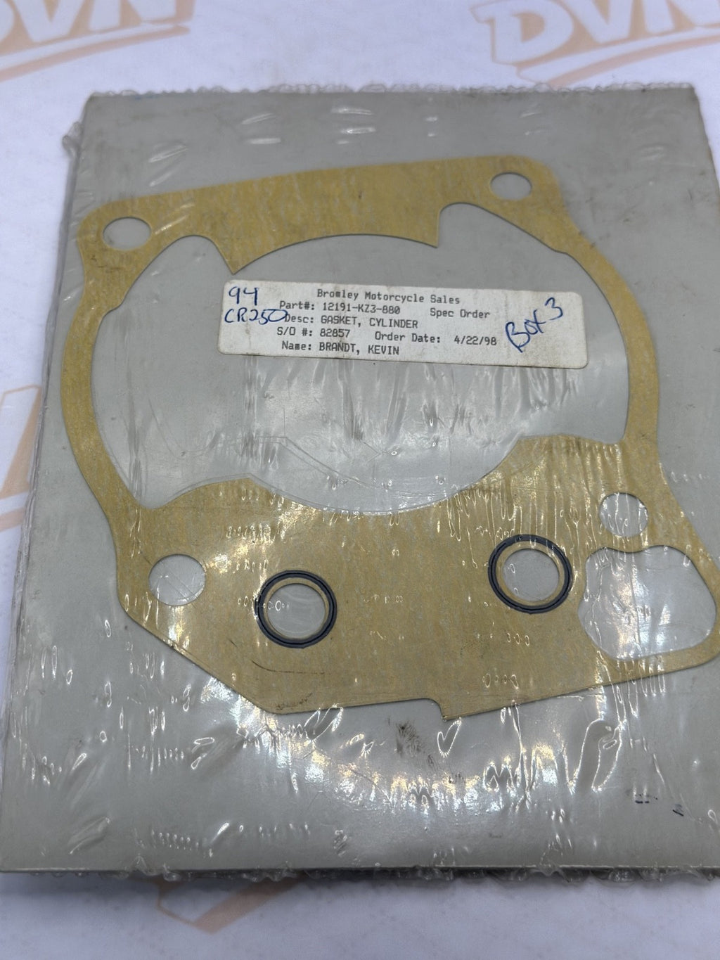 Honda Genuine 12191-Kz3-880 - 12191-Kz3-880