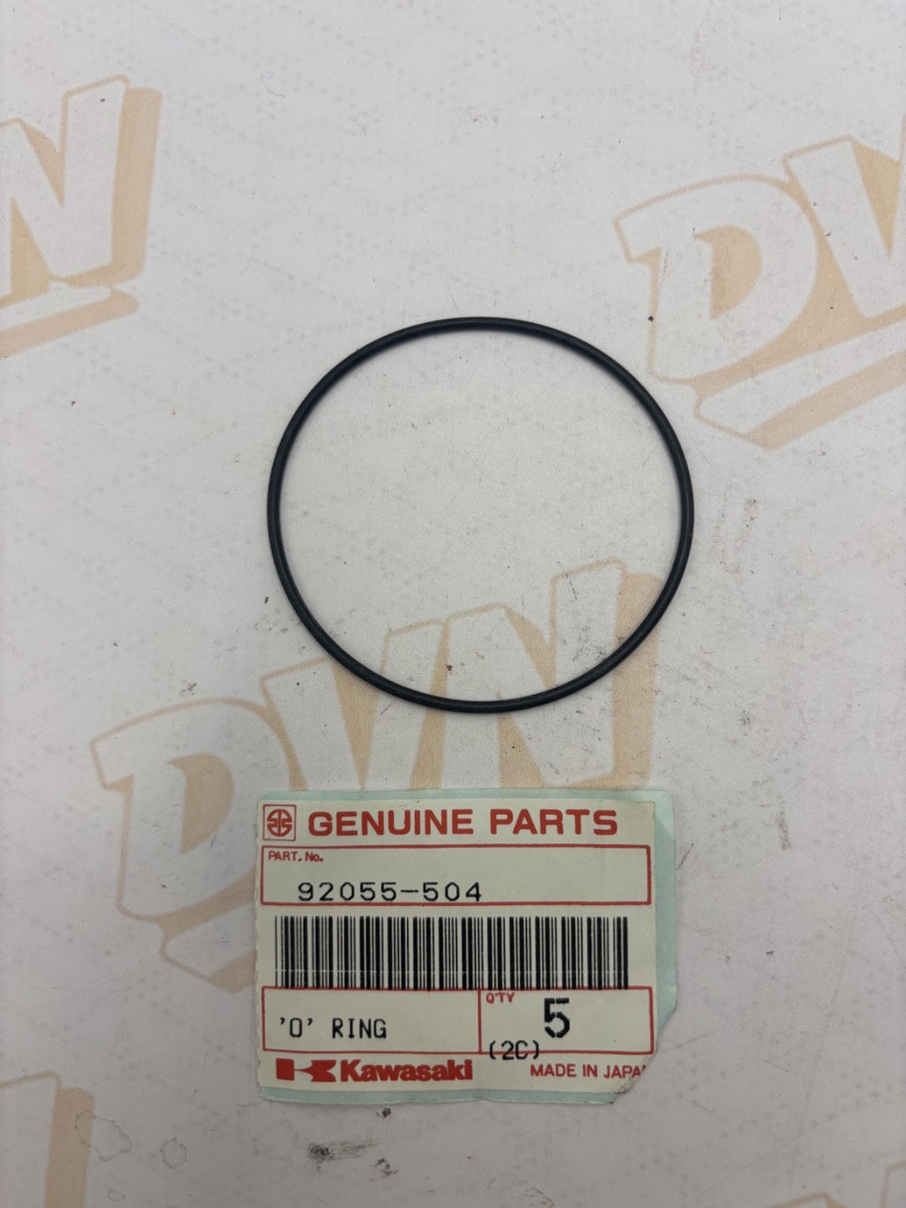 New OEM Kawasaki 92055-504 O-Ring NOS