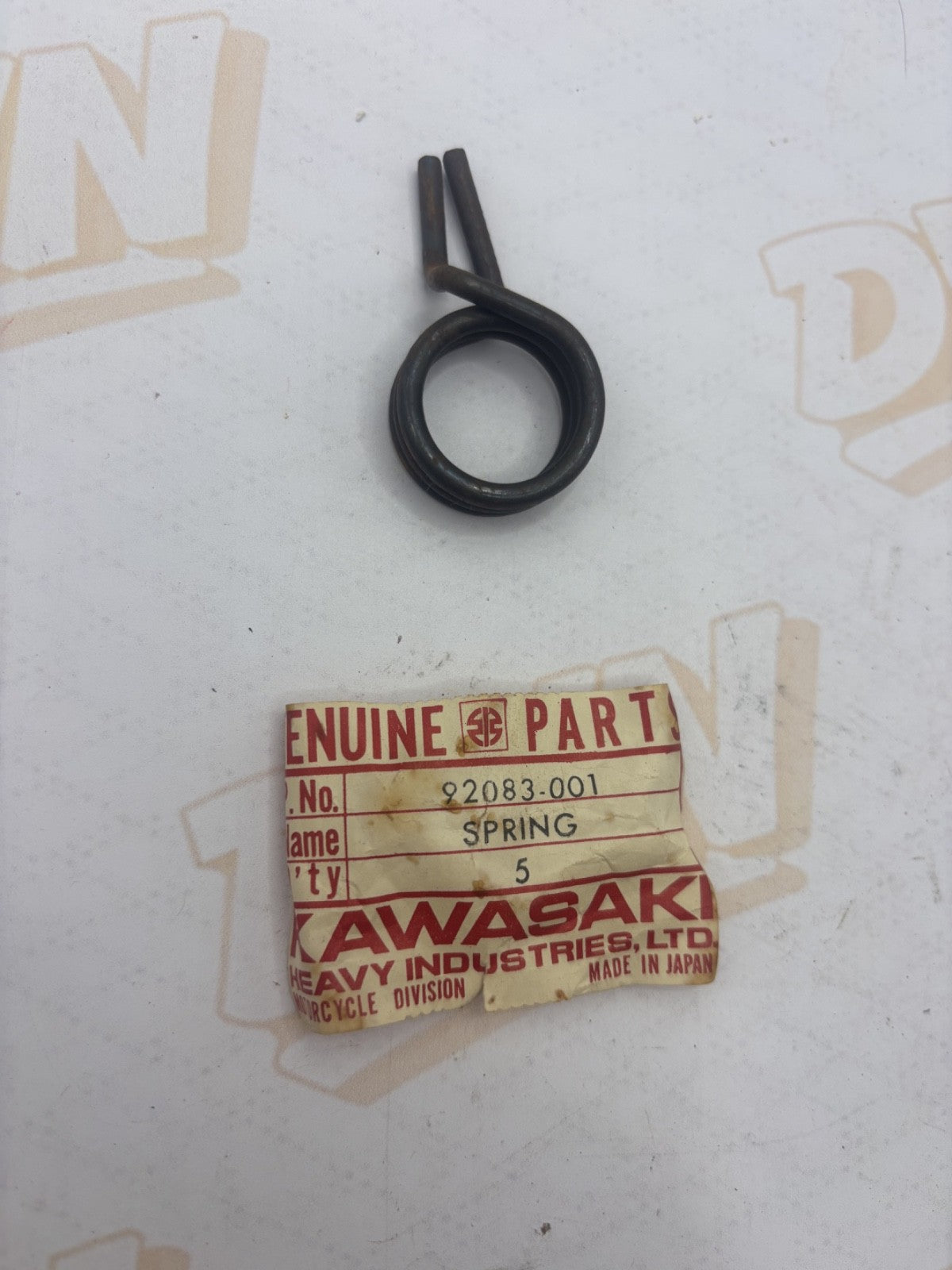 NEW Genuine OEM Kawasaki Spring 92083-001