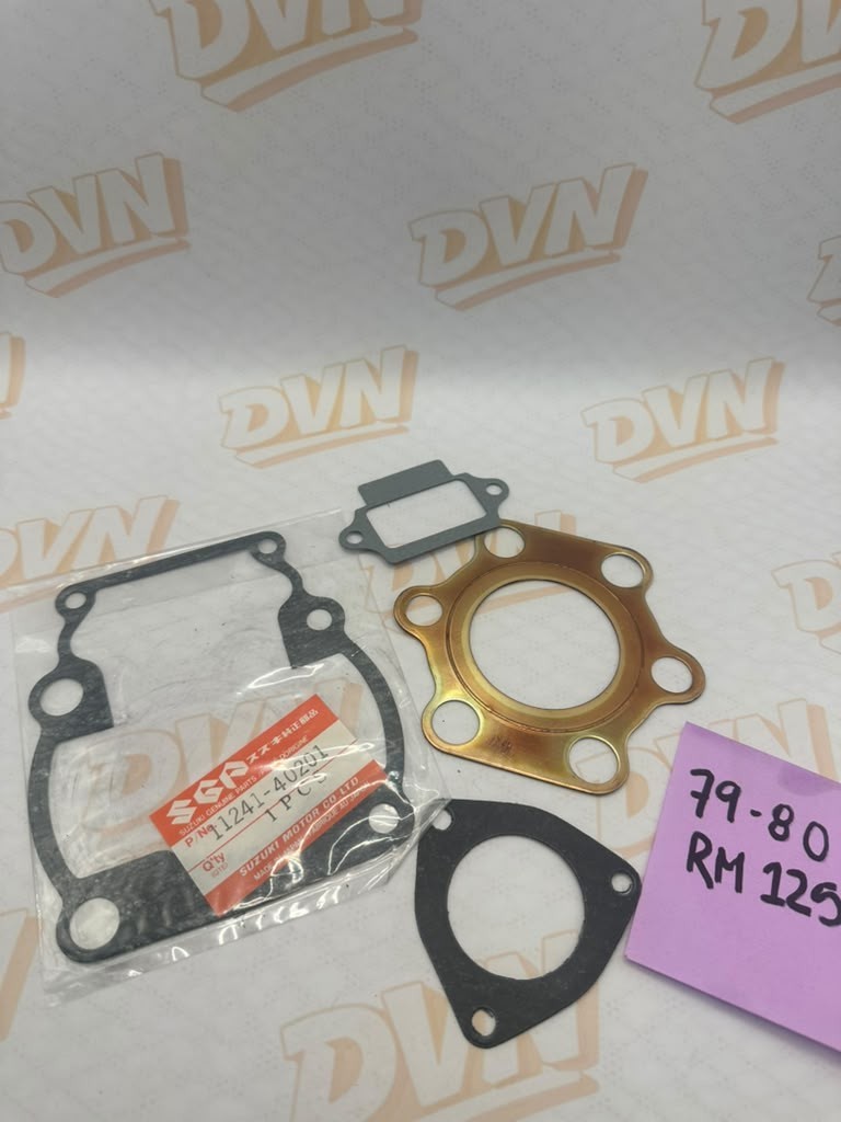 SUZUKI 79-80  RM 125 GASKET KIT