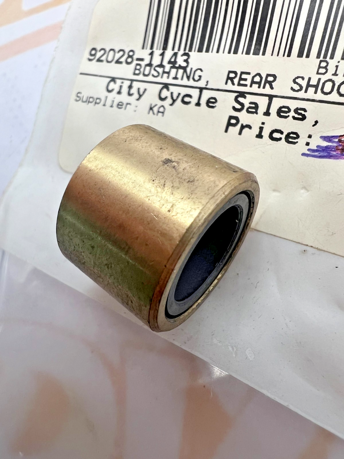 KAWASAKI NOS BUSHING REAR SHOCK 92028-1143