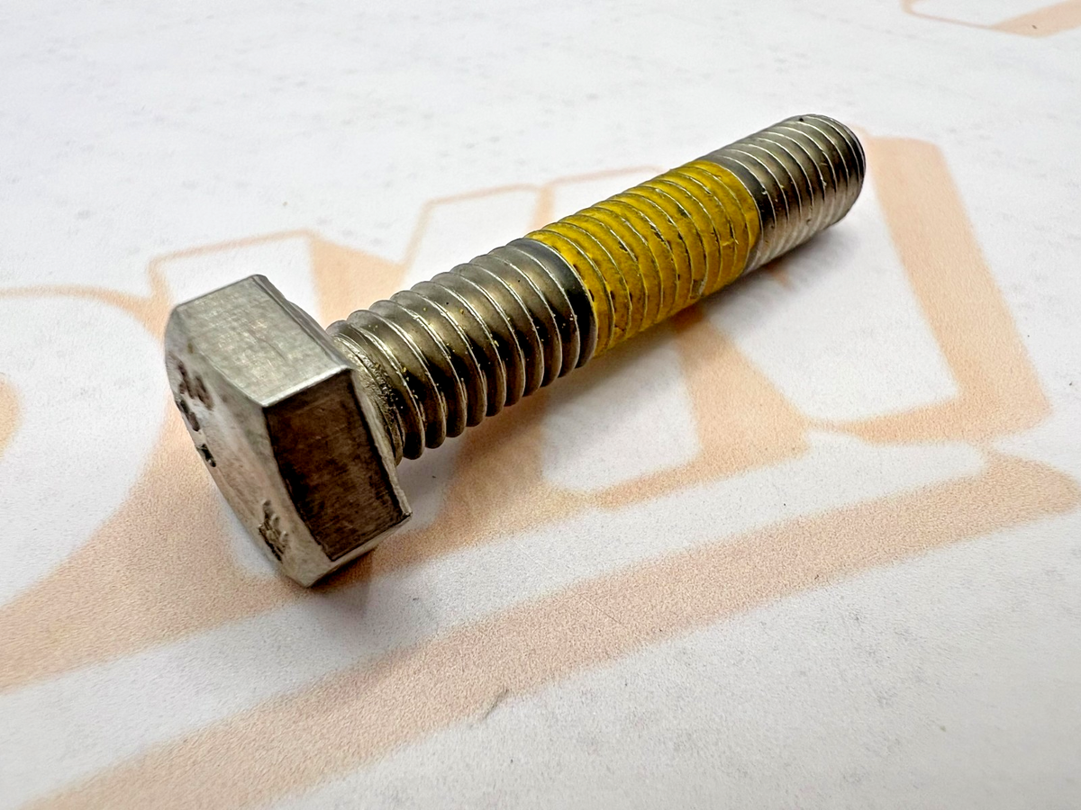 1 NEW Genuine Bombardier BRP Seadoo Hexagon Screw Bolt OEM Part 207384060 - NOS