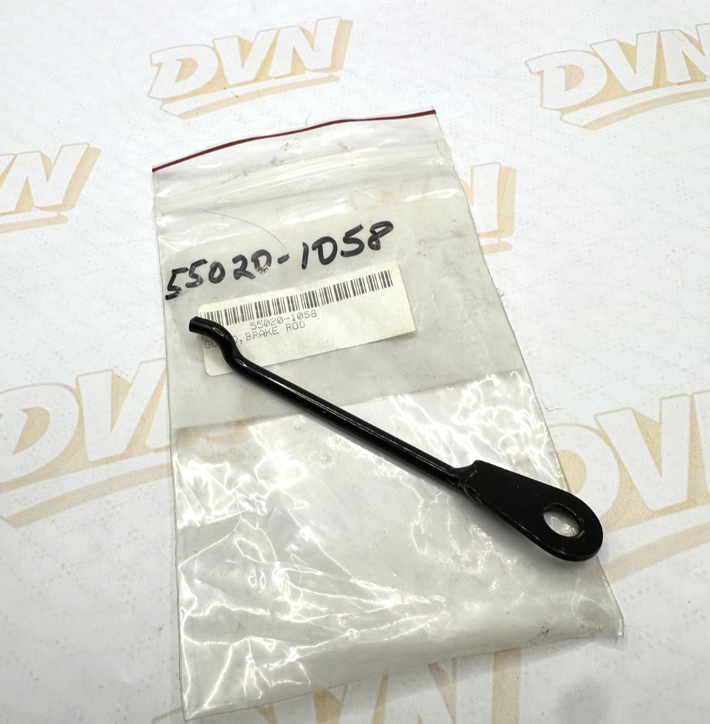 KAWASAKI KX80 KDX80 1981 82 83 BRAKE ROD GUARD NOS OEM 55020-1058