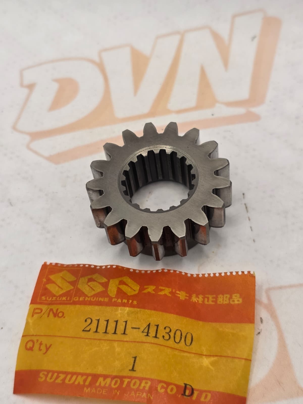 NOS Suzuki OEM Primary Drive Gear 1976 RM125 1977 RM100 21111-41300