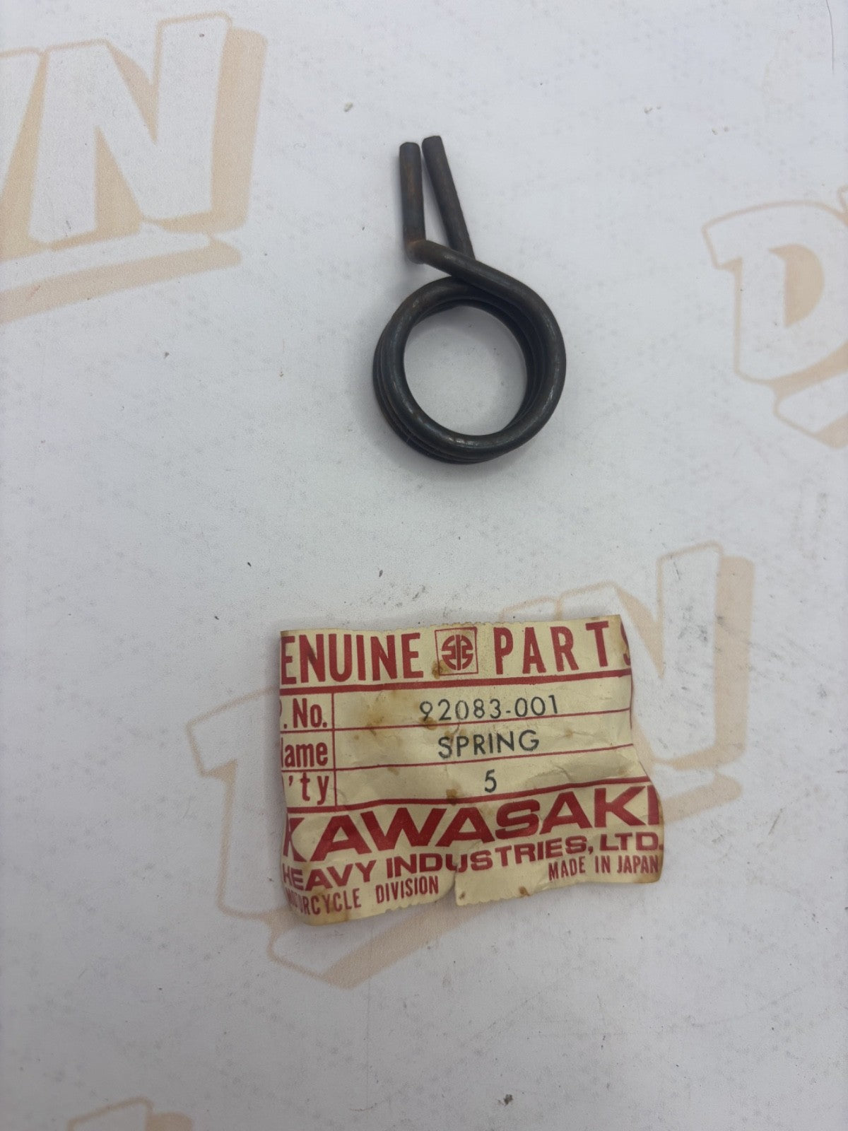 NEW Genuine OEM Kawasaki Spring 92083-001