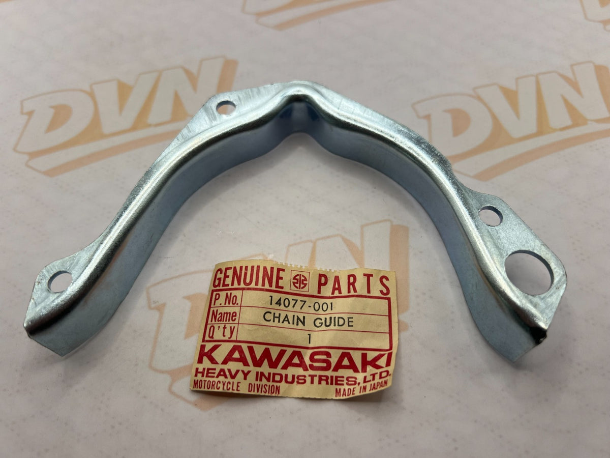 Kawasaki NOS NEW 14077-001 Chain Guide F9 350