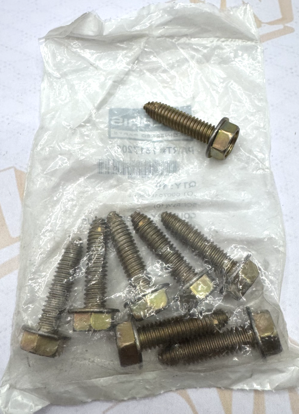 New OEM Polaris Self Drilling Screw, Part-7517208