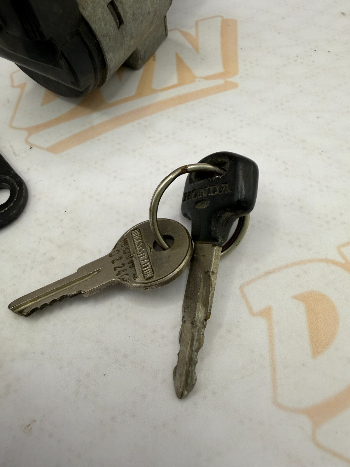 93 Honda CB750P Ignition Lock Set With Key