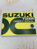 Suzuki T125R OWNERS MANUAL