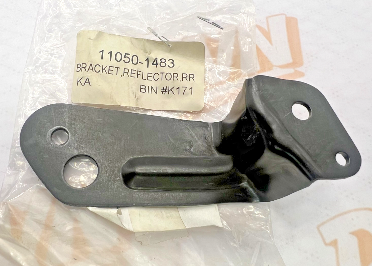 Kawasaki OEM Part 11050-1483 BRACKET,REFLECTOR,RR,